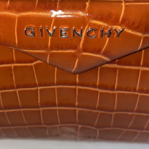 Givenchy Calfskin Croc Embossed Nano Antigona Bag - Picture 10 of 10